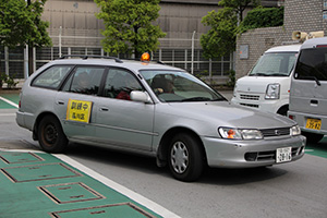 がけ崩れ調査班、車両出向