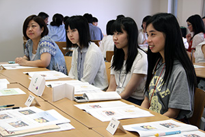 タイからの留学生の皆さん