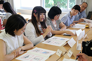 台湾からの留学生の皆さん