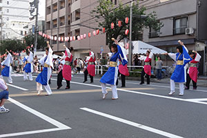 大井第一 特別出演　よさこい「龍(ロン)」