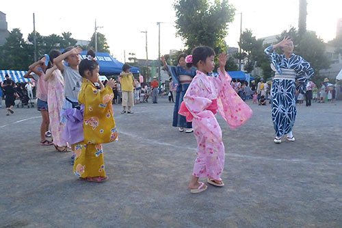 大崎第1 盆踊り(第一日野小)