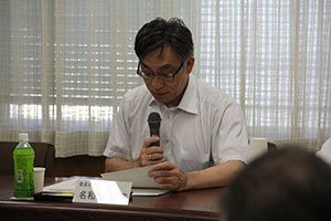名和田委員長あいさつ