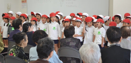 二葉幼稚園の年長さん