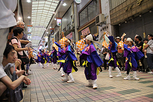 朝霞翔舞の演舞