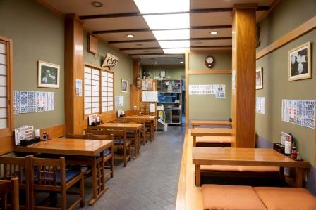 やぶそばの店内