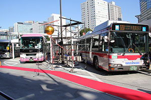 大崎駅西口バスターミナル