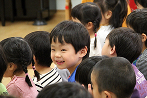 笑顔の子ども