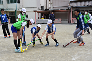 試合を体験