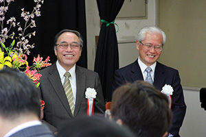 濱野区長と野村理事長