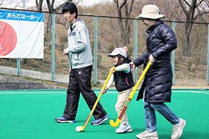 4歳児　華麗なるドリブルを習得