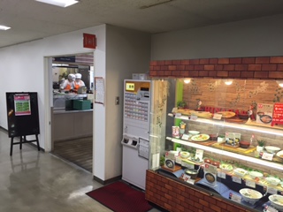 品川区役所食堂の店先