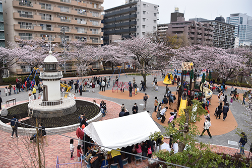 東品川公園リニューアル後の全景