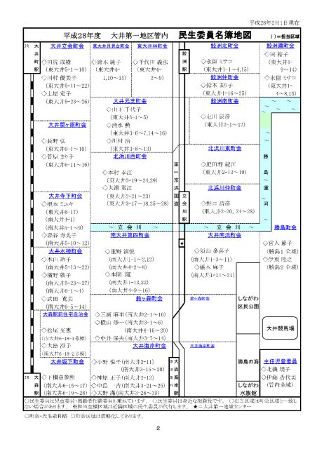 大井第一マイ・タウン21　5月号 No.148p2