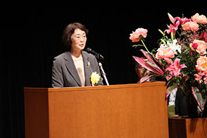 来賓　蓼沼社会福祉協議会会長あいさつ