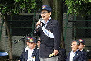 高林会長のあいさつ