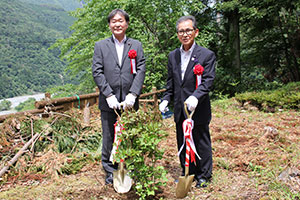 大沢議長と望月議長