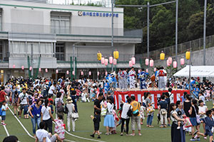 大崎第一地区区民まつり(第三日野小学校) 全体風景