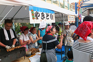 模擬店「やきとり」など