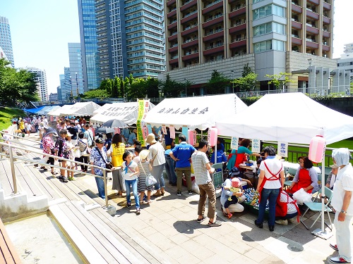 H28区民まつり(水辺広場)