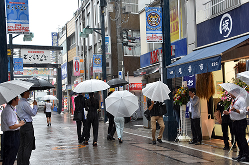 戸越銀座にオープンした坂井市アンテナショップ