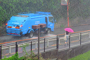 雨の様子