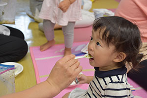 アルファ化米の離乳食