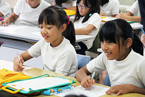法教育 児童の様子