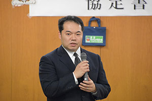 池田東京獣医師会品川支部支部長のあいさつ