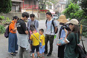 出発地点の北浜川児童遊園