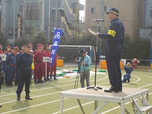 開会宣言の様子