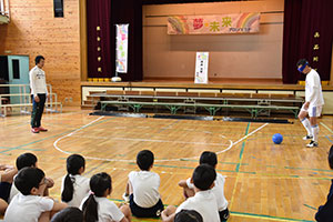 葭原さんのデモンストレーション