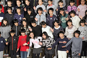 三木小学校4・5・6年生の英語・古典暗唱