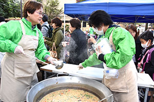 品川汁のふるまい