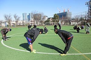 少年サッカー連盟準備体操