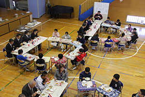 グローバル給食 全体の様子