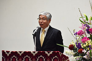 品川区少年サッカー連盟 綱嶋会長
