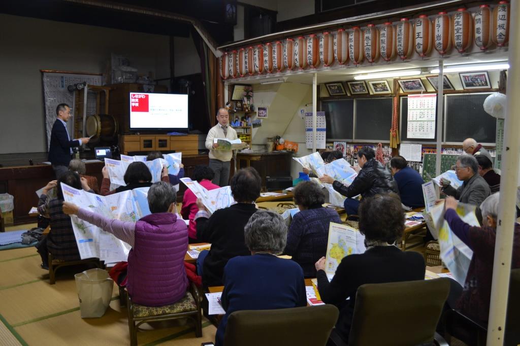 二葉中央町会でしながわ防災学校を開催しました