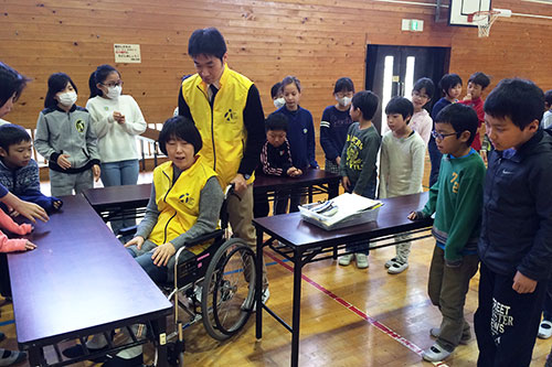 車いすについて指導