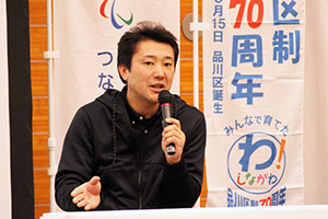 トークセッション 三宅選手