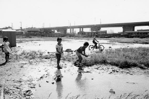 西大井の三菱重工跡地(昭和49年撮影)