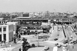 大井町駅前(昭和51年撮影)