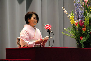 PTA会長の祝辞