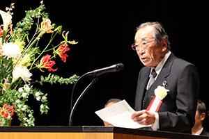 区民代表の言葉 内野理事長