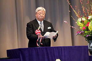 矢田校長の式辞