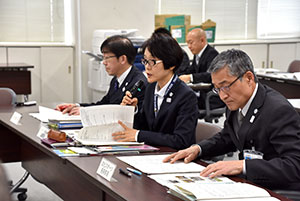担当課長の説明