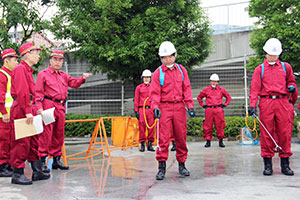 資器材取扱訓練 消毒機器