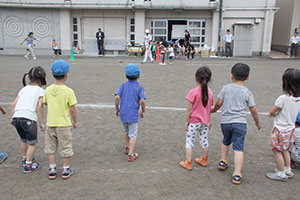 守備側から見た練習試合