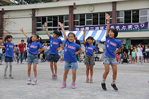 旗の台児童センターの子どもたちの踊り