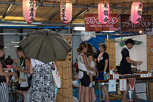 模擬店の様子