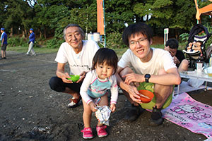 三世代で参加したご家族